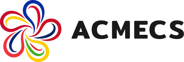 ACMECS logo, full colour — horizontal